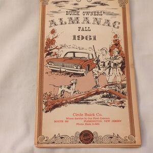 Buick Owners Almanac Fall 1961